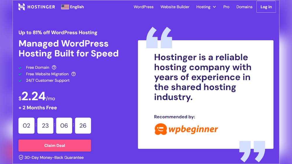 Does Hostinger Offer Free Domain With WordPress Hosting: Ultimate Guide